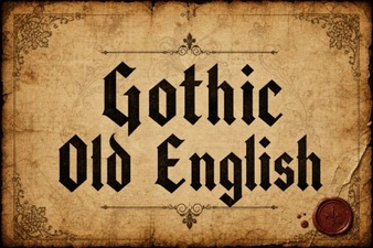 Gothic Fonts for Your Next Creative Project