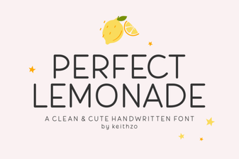 The Perfect Lemonade Font: Design & Download
