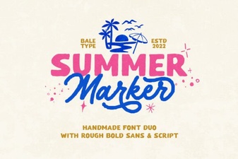 Summer Marker Fonts: Creative Project Ideas